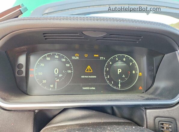 SALGS5FE4HA328531 2017 LAND ROVER RANGE Green ხელსაწყოთა პანელის ხედი