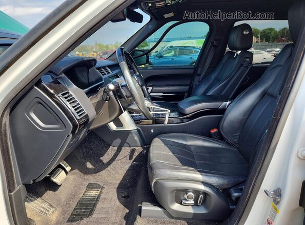 SALGS5FE4HA328531 2017 LAND ROVER RANGE Green წინა სალონის ხედი