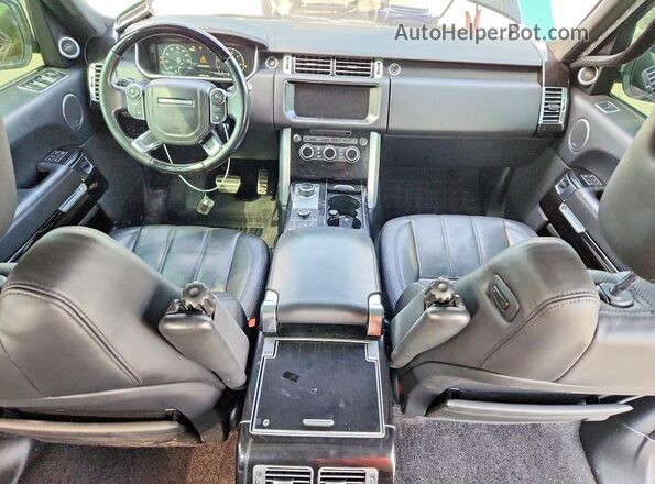 SALGS5FE4HA328531 2017 LAND ROVER RANGE Green წინა პანელის ხედი
