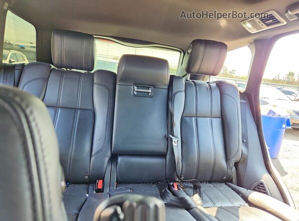 SALGS5FE4HA328531 2017 LAND ROVER RANGE Green უკანა სავარძლების ხედი