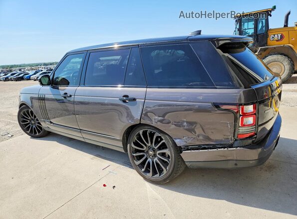 SALGS5FE8HA367302 2017 LAND ROVER RANGE Gray უკანა მარცხენა