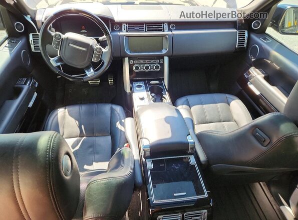 SALGS5FE8HA367302 2017 LAND ROVER RANGE Gray წინა პანელის ხედი