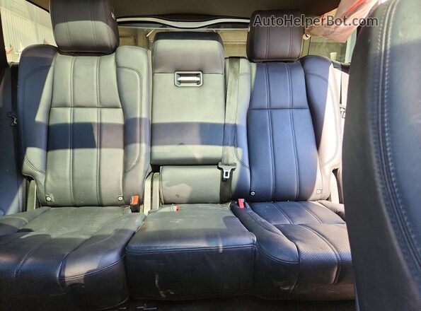 SALGS5FE8HA367302 2017 LAND ROVER RANGE Gray უკანა სავარძლების ხედი