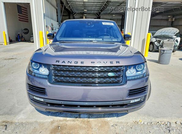 SALGS5FE8HA367302 2017 LAND ROVER RANGE Gray წინა ხედი