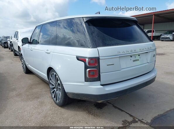 SALGS5RE2KA535227 2019 LAND ROVER RANGE ROVER White უკანა მარცხენა