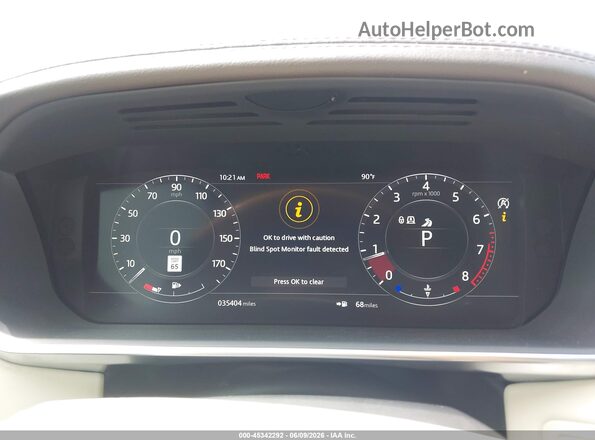 SALGS5RE2KA535227 2019 LAND ROVER RANGE ROVER White უკანა სავარძლების ხედი