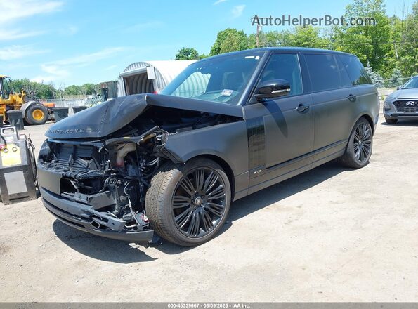 SALGS5RE4KA547878 2019 LAND ROVER RANGE ROVER Black Vista tres cuartos delantera izquierda