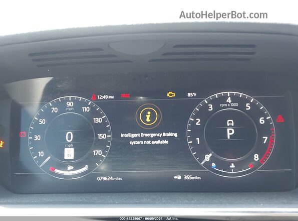 SALGS5RE4KA547878 2019 LAND ROVER RANGE ROVER Black Vista de los asientos traseros