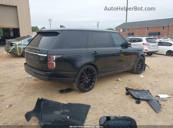 SALGS5RE5KA531494 2019 LAND ROVER RANGE ROVER Black უკანა მარჯვენა