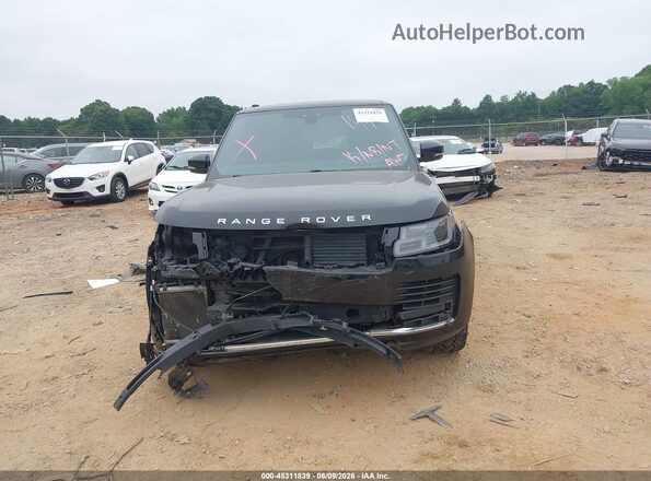 SALGS5RE5KA531494 2019 LAND ROVER RANGE ROVER Black უკანა სალონის ხედი