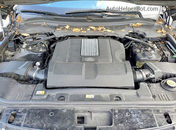 SALGV2EFXGA258063 2016 LAND ROVER RANGE Black Engine compartment view