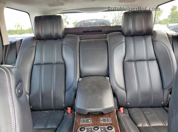 SALGV2EFXGA258063 2016 LAND ROVER RANGE Black Rear seats view