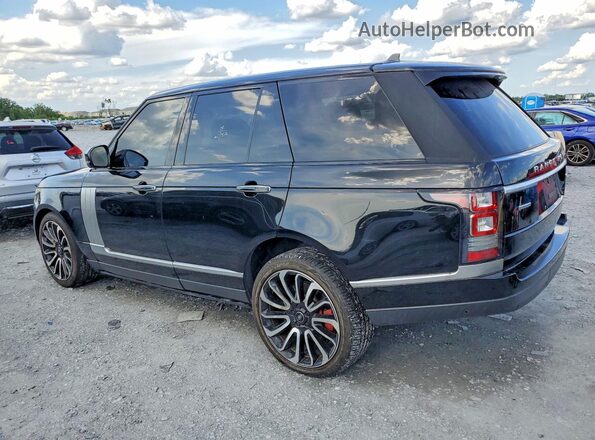 SALGV2EFXGA258063 2016 LAND ROVER RANGE Black Rear left