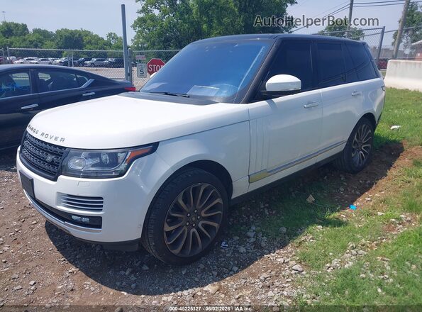SALGV2FEXHA320973 2017 LAND ROVER RANGE ROVER White Front left