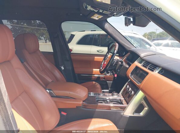 SALGV2FEXHA320973 2017 LAND ROVER RANGE ROVER White Front interior view