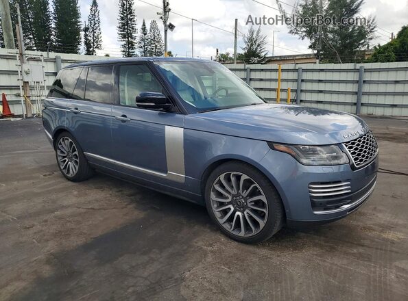 SALGV2RE1KA550016 2019 LAND ROVER RANGE Blue წინა მარჯვენა