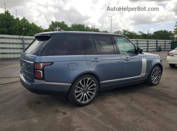 SALGV2RE1KA550016 2019 LAND ROVER RANGE Blue უკანა მარჯვენა
