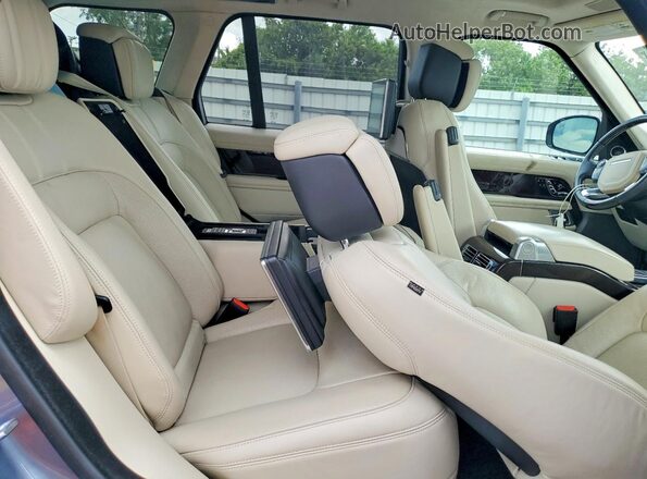 SALGV2RE1KA550016 2019 LAND ROVER RANGE Blue უკანა სალონის ხედი