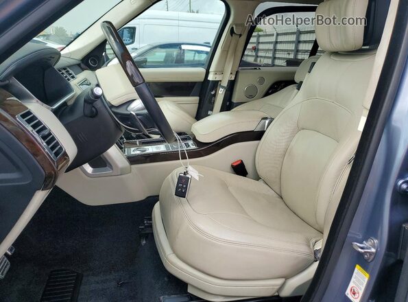 SALGV2RE1KA550016 2019 LAND ROVER RANGE Blue წინა სალონის ხედი