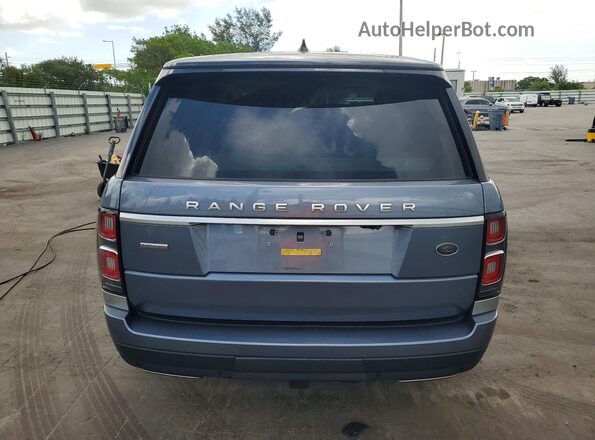 SALGV2RE1KA550016 2019 LAND ROVER RANGE Blue უკანა ხედი