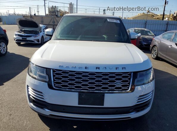 SALGV5RE3KA520727 2019 LAND ROVER RANGE White Vista frontal