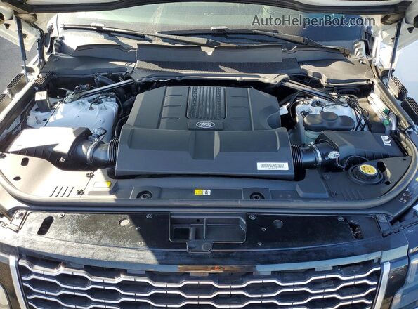 SALGV5RE3KA520727 2019 LAND ROVER RANGE White Vista del compartimento del motor