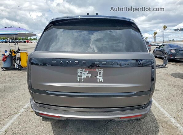 SALK19F44RA253584 2024 LAND ROVER RANGE Gray Вид ззаду