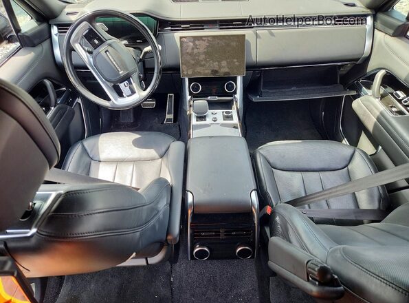 SALK1BE74PA055359 2023 LAND ROVER RANGE Black Vista del salpicadero