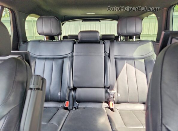 SALK1BE74PA055359 2023 LAND ROVER RANGE Black Vista de los asientos traseros