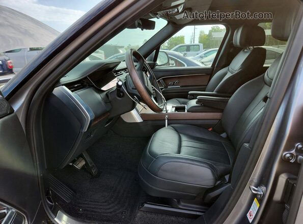 SALK1BE93SA281726 2025 LAND ROVER RANGE Gray Вид салону спереду