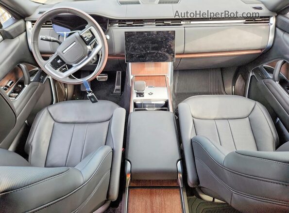 SALK1BE93SA281726 2025 LAND ROVER RANGE Gray Вид панелі приладів