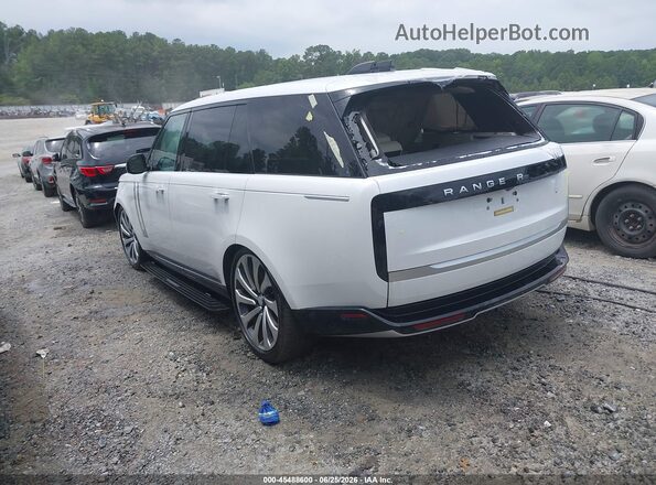 SALK1BE96SA288394 2025 LAND ROVER RANGE ROVER White Հետևի ձախ