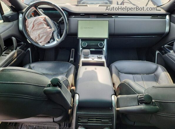 SALKP9E72PA013456 2023 LAND ROVER RANGE Black Widok deski rozdzielczej