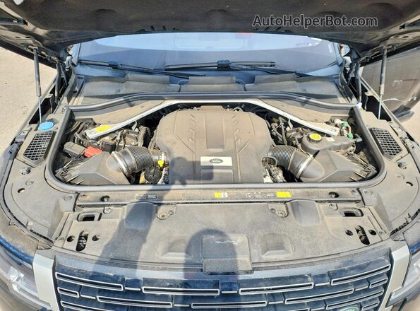 SALKP9E72PA013456 2023 LAND ROVER RANGE Black Widok komory silnika