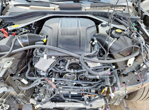 SALKP9E91RA090582 2024 LAND ROVER RANGE Black Engine compartment view