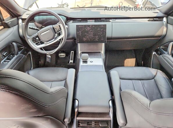 SALKP9E91RA090582 2024 LAND ROVER RANGE Black Dashboard view