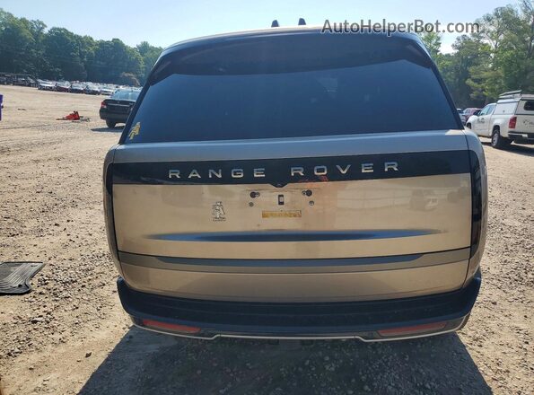SALKP9E91SA312768 2025 LAND ROVER RANGE Gold Вид ззаду