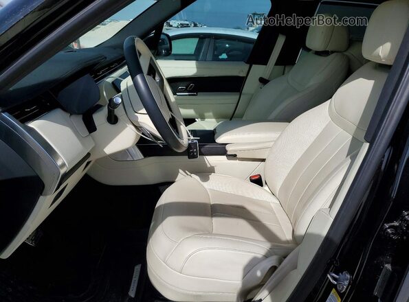 SALKP9E92RA216545 2024 LAND ROVER RANGE Черный Вид салона спереди