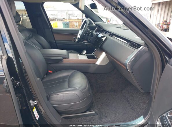 SALKP9F4XSA280213 2025 LAND ROVER RANGE ROVER Black Widok wnętrza z przodu