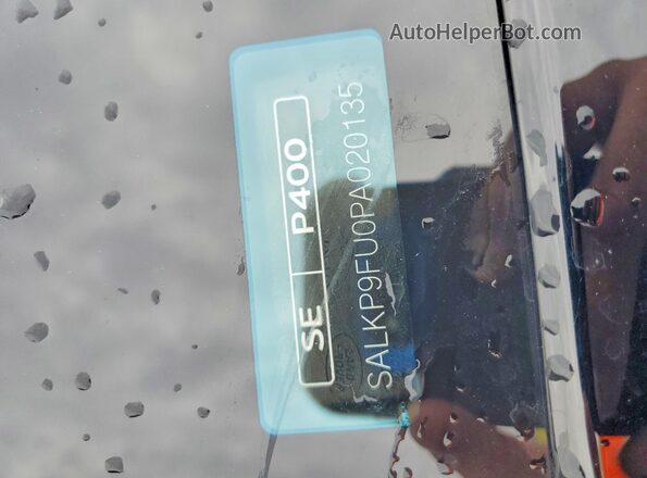 SALKP9FU0PA020135 2023 LAND ROVER RANGE White 360 interior view