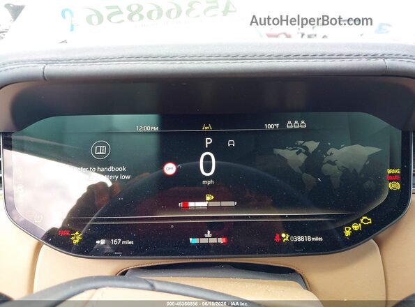SALKP9FU1RA214854 2024 LAND ROVER RANGE ROVER Серый Вид задних сидений