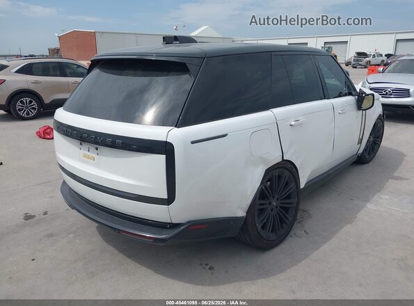 SALKP9FU7RA217452 2024 LAND ROVER RANGE ROVER White Rear right