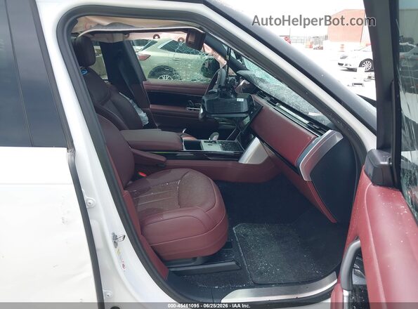 SALKP9FU7RA217452 2024 LAND ROVER RANGE ROVER White Front interior view