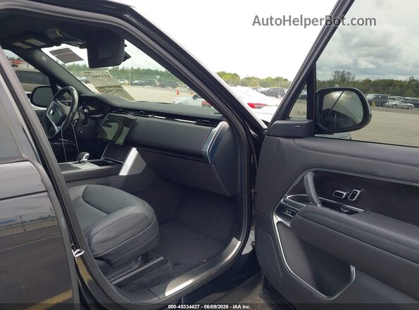 SALKP9FU9RA201074 2024 LAND ROVER RANGE ROVER Black Front interior view