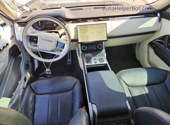 SALKP9FUXPA028453 2023 LAND ROVER RANGE White Widok deski rozdzielczej