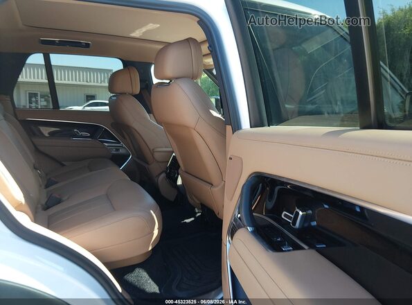 SALKP9FUXRA208518 2024 LAND ROVER RANGE ROVER White Widok naklejki z numerem VIN