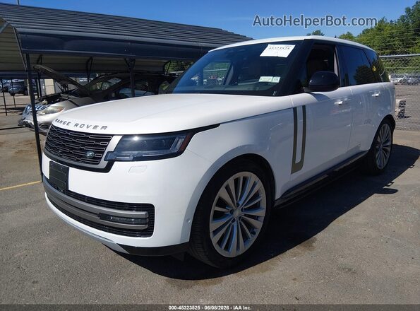 SALKP9FUXRA208518 2024 LAND ROVER RANGE ROVER White Przód lewy