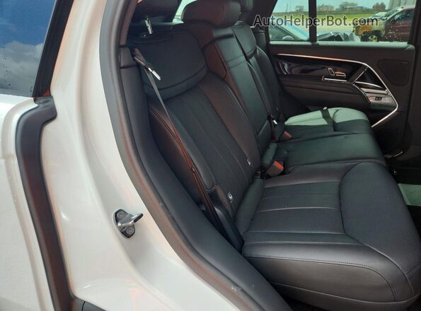 SALKP9FUXRA223438 2024 LAND ROVER RANGE White უკანა სავარძლების ხედი