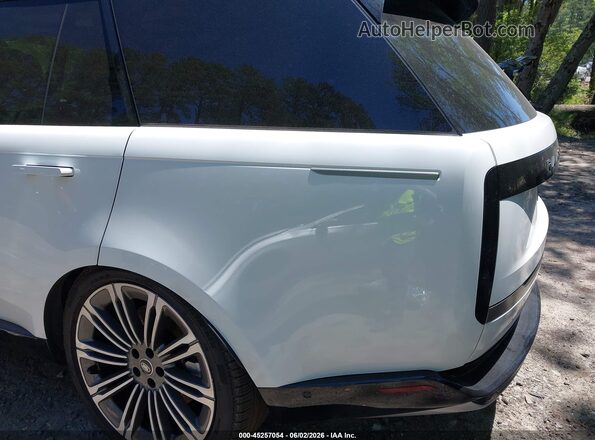 SALKPBE92SA289900 2025 LAND ROVER RANGE ROVER White 