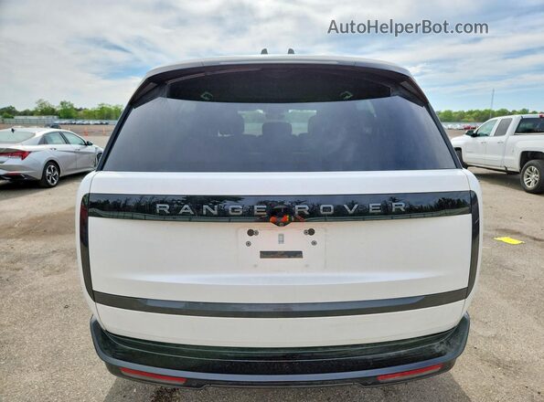 SALKPBE95SA287123 2025 LAND ROVER RANGE White Rear view